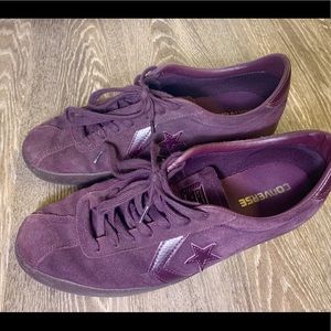 Purple Monochrome Converse Sneakers - Size 11